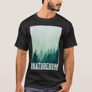 T-shirt Nature Now Climate Change Femmes Hommes Enfants