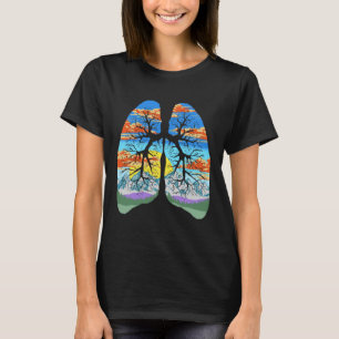 T-shirt Nature Poupée En Plein Air Et Jours des terres Arb