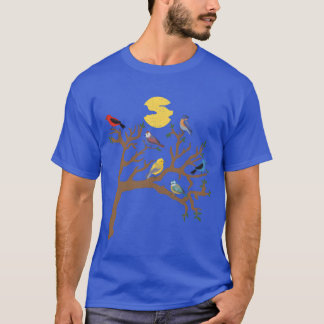 T-shirt Nature Sauvage Les Reines Et Les Oiseaux garçon
