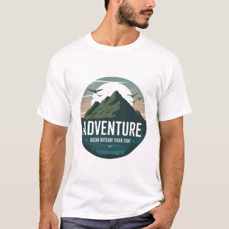 T-shirt Nature Tente Life