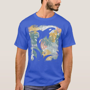 T-shirt Nature tropicale Motif Exotique vacances d'été Wha