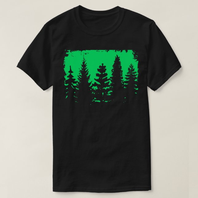 T-shirt Nature verte (Design devant)