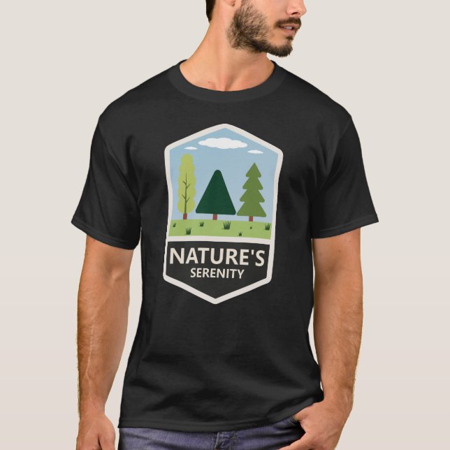 T-shirt Nature's Serenity (Devant)