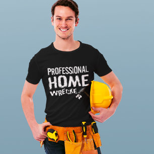 T-SHIRT NAUFRAGEUR À LA MAISON PROFESSIONNEL