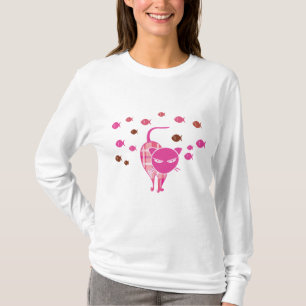 T-shirt Naughty Cat