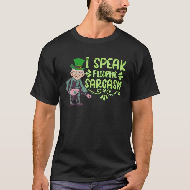 T-shirt Naughty Dr Fauci Leprechaun St. Patrick's Day Sham (Devant)
