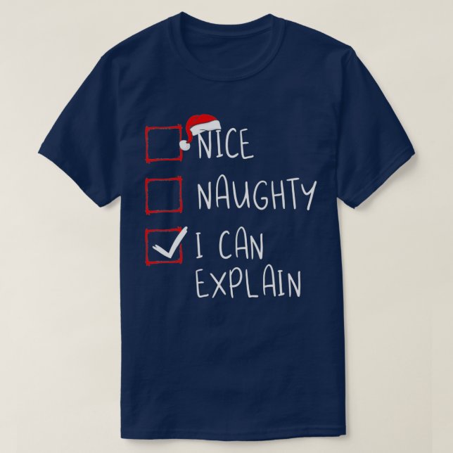 T-shirt Naughty I (Design devant)