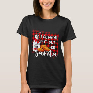 T-shirt Naughty, j'ai toujours sorti Père Noël