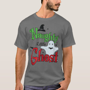 T-shirt Naughty Little Ghost A Peur Des Sorcières 