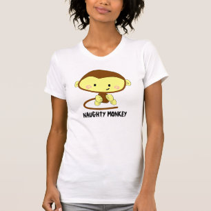 T-shirt Naughty Monkey