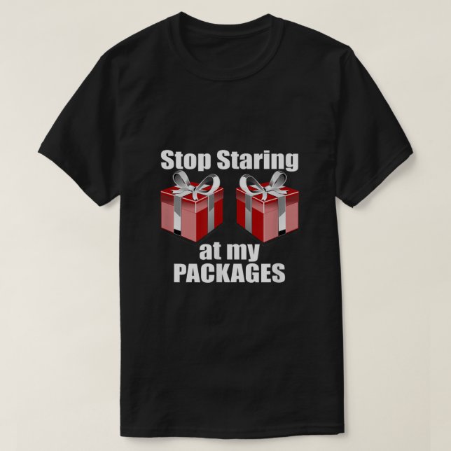T-shirt Naughty Noël sale Noël (Design devant)