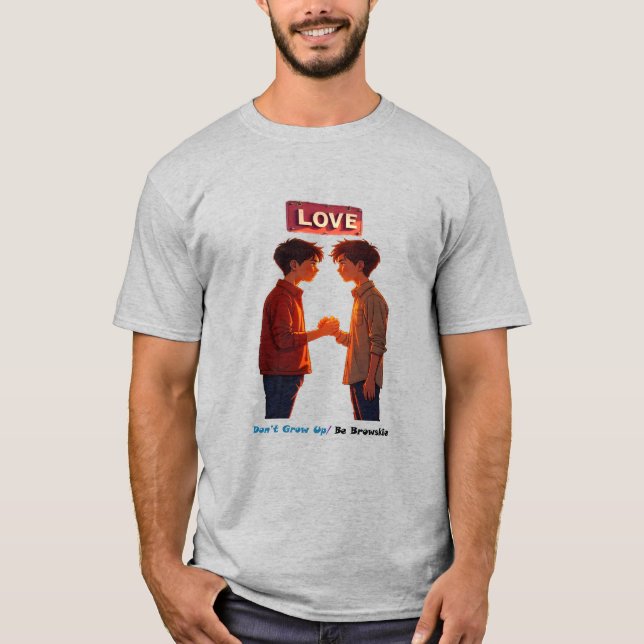 T-shirt N'augmentez pas la fraternité (Devant)