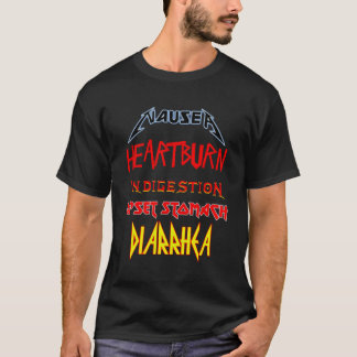 T-shirt Nausea Heburn Indigestion Upset Stomach Diarrhea
