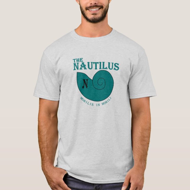 T-shirt Nautilus/capitaine Nemo (Devant)