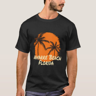 T-shirt Navarre Beach Floride Vacances Souvenir Sun Pal