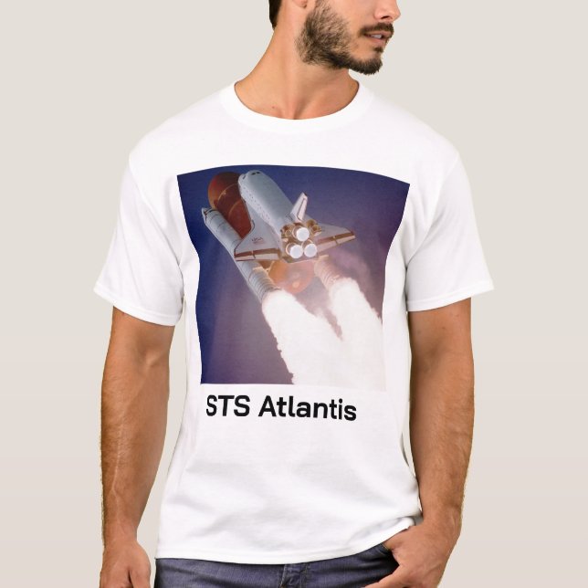 T-shirt Navette spatiale Atlantis (Devant)