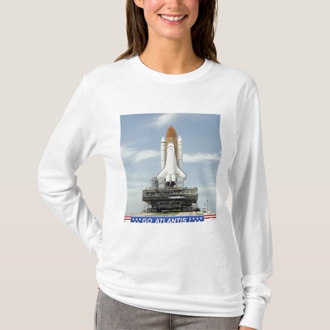T-shirt navette spatiale Atlantis 2 (Devant)