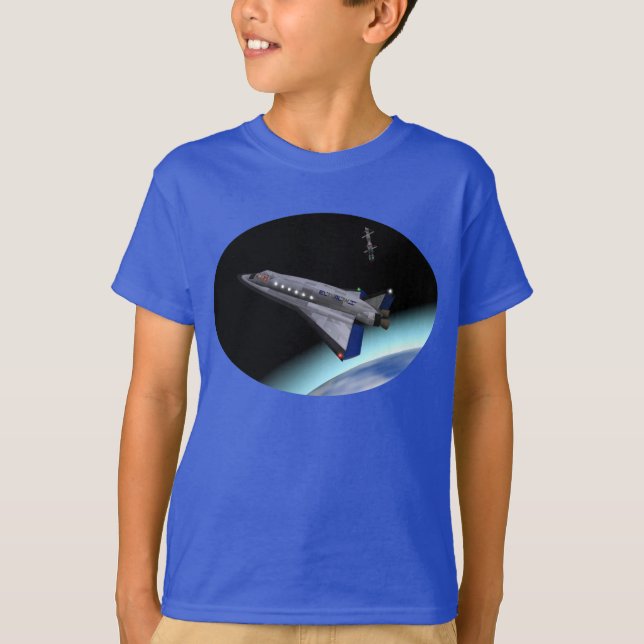 T-shirt Navette spatiale El Al Maslool (Devant)