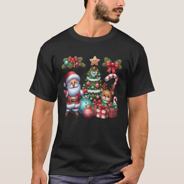 T-shirt Navidad 2024 (Devant)