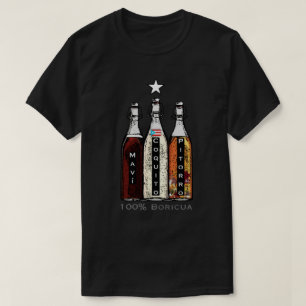 T-shirt Navidad Boricua Porto Rico Boissons traditionnelle