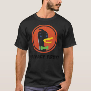 T-shirt Navigateur Web DuckDuckGo pour Internet Classi