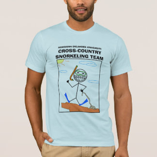 T-shirt Naviguer au schnorchel transnational de NOU
