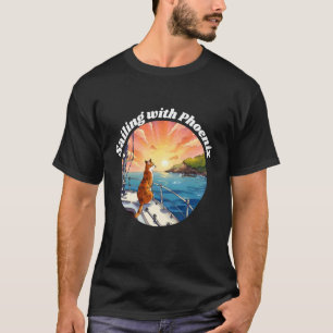 T-shirt Naviguer avec Phoenix - Hawaï en Oregon avec un ch