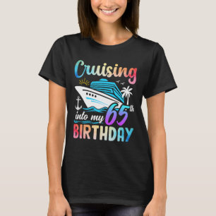 T-shirt Naviguer vers mon 65e anniversaire 65 ans Annivers