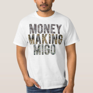 T-SHIRT NAVIRE AÉRIEN - L'ARGENT FAIRE MIGO
