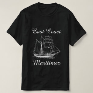 T-shirt Navire maritime de la côte Est Maritimer