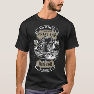 T-shirt Navire pirate