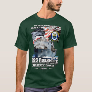 T-shirt Navire USS Rushmore LSD47