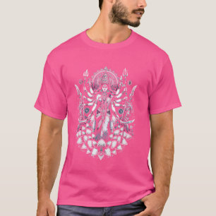 T-shirt Navratri Et La Déesse Dussehra Durga Puja Hindu Fe