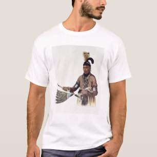 T-shirt Naw-Kaw ou "bois", un chef de Winnebago