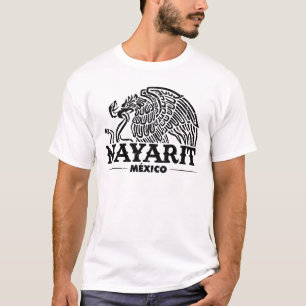 T-shirt Nayarit Mexique Aigle Vintage