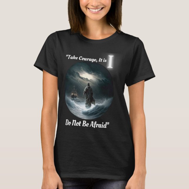 T-shirt N'ayez pas peur (Devant)