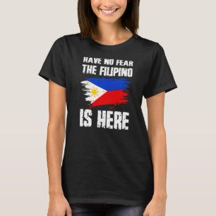 T-shirt N'Ayez Pas Peur Que Les Philippins Sont Ici Le Dra