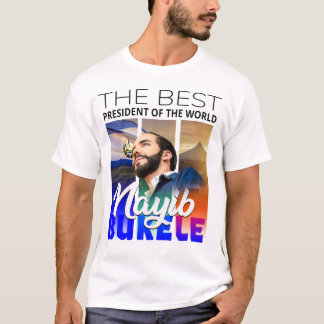 T-shirt Nayib Bukele Presidente / Diseño El Salvador