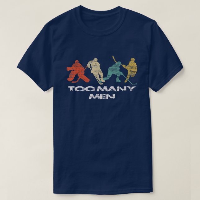 T-shirt Nazem Kadri Trop d'hommes Avalanche Hockey Tee (Design devant)