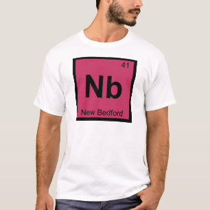 T-shirt Nb - Nouveau-Bedford Massachusetts Symbole de chim