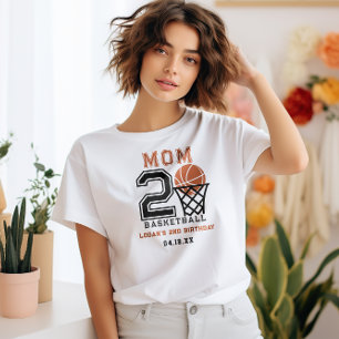 T-shirt Né 2 Basketball 2e anniversaire du garçon sporti