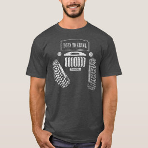 T-shirt Né à Krawl OffRoad RC Rock Crawler 4x4 Big