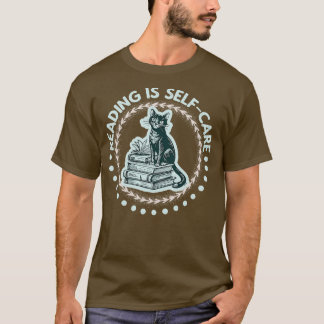T-shirt Né à lire Bookish drôle lecteur booktok merch re