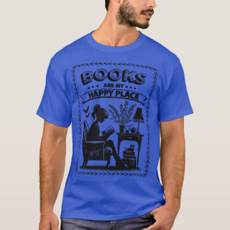 T-shirt Né à lire Bookish drôle lecteur booktok merch re