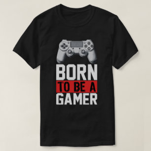 T-shirt Né À Un Joueur