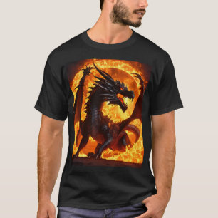 T-shirt Né au feu : L'héritage du dragon