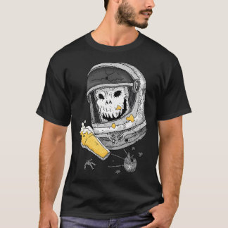 T-shirt Ne Bois Pas Et Ne Conduis Pas. Astronaut mort.