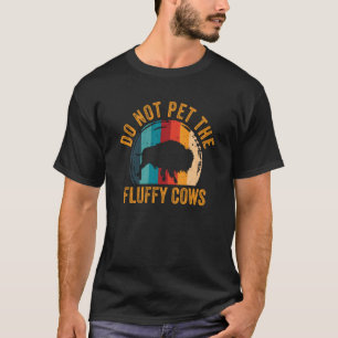 T-shirt Ne Caressez Pas Les Vaches Douces Hommes Femmes Co