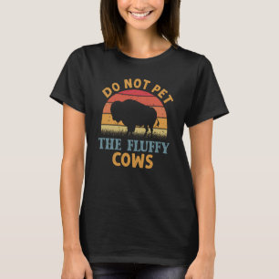 T-shirt Ne Caressez Pas Les Vaches Douces Hommes Femmes Co