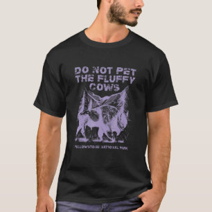 T-shirt Ne Caressez Pas Les Vaches Douces Parc National De